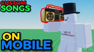 How To Use Custom Songs on The Chosen One ROBLOX [upl. by Basir]