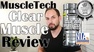 Clear Muscle Betator Supplement by MuscleTech Review [upl. by Elreath440]