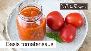 Basis recept tomatensaus [upl. by Secilu]