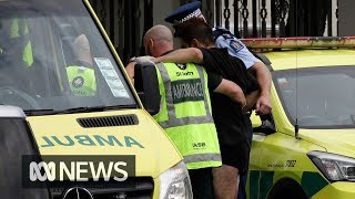 Multiple fatalities in shooting at Christchurch mosques  ABC News [upl. by Eldoree]