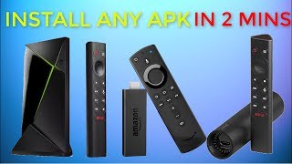 Quickly Install any App on your Nvidia Shield or Amazon Fire Stick [upl. by Claudy121]