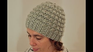 Tricot Bonnet facile et rapide [upl. by Silvia]