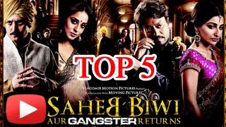 Saheb Biwi Aur Gangster Film Review  Sanjay Dutt  Jimmy Sheirgill  Mahie Gill  Chitrangada Singh [upl. by Baker]