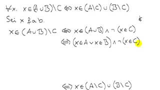 Beweis einer Mengengleichheit [upl. by Suhail]