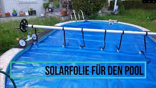 Solarfolie Poolabdeckung Berlin [upl. by Yeffej]