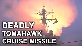 US Navy Tomahawk Cruise Missile Launch [upl. by Boeke]