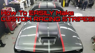 How To  Vinyl Wrap Stripes On Any Car [upl. by Macdermot401]