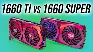 GTX 1660 Super vs GTX 1660 Ti  Graphics Card Comparison [upl. by Ainesell]