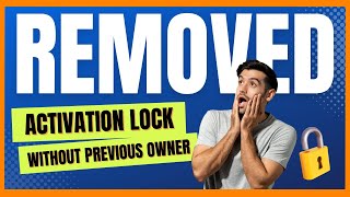 Remove Activation Lock without Previous Owner [upl. by Nabalas]