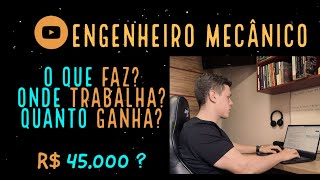 TUDO SOBRE ENGENHARIA MECÂNICA  O QUE FAZ UM ENGENHEIRO MECÂNICO ONDE O ENGENHEIRO PODE TRABALHAR [upl. by Bird]