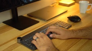 Review Logitech Craft Keyboard with Creative Input Dial [upl. by Otrevlig]