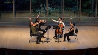 MENDELSSOHN String Quartet in F minor  ChamberFest Cleveland 2019 [upl. by Bathulda]