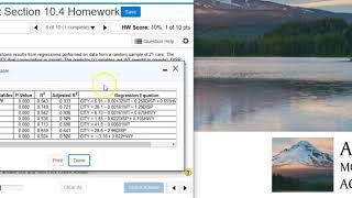 Finding the best predicted value using the best multiple regression model [upl. by Indys]