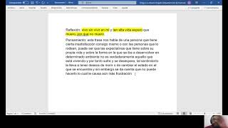 ¿Cómo hacer una reflexión [upl. by Aicemed]