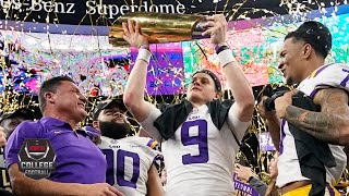 Clemson vs LSU CFP National Championship  College Football Highlights [upl. by Kermit]