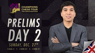 15M Champions Chess Tour Airthings Masters  Day 2  Commentary by Peter Leko amp Tania Sachdev [upl. by Eecyaj]