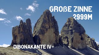 Große Zinne 2999m Dibonakante IV [upl. by Castor]