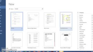 ¿Cómo crear resumés en Word 2013 [upl. by Bernadine591]