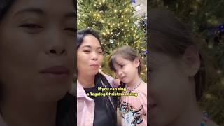 Mia Singing Tagalog Christmas Song [upl. by Paulita]