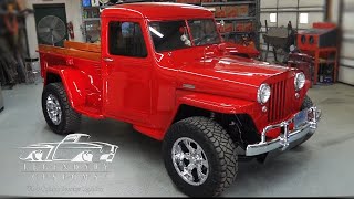 LEGENDARY 1948 WILLYS PICKUP BUILD PART 13 THE REVEAL [upl. by Ashraf649]