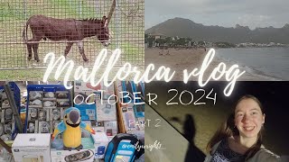 MALLORCA HOLIDAY VLOG PART 2  OCTOBER 2024 [upl. by Eenafets]