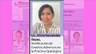 Notificación de Eventos Adversos en la práctica quirúrgica [upl. by Lattimer]