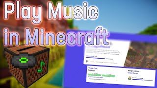 Minecraft Music Plugin OpenAudio  Minecraft Plugins [upl. by Darnok923]