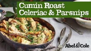 Cumin Roast Celeriac and Parsnips  Abel amp Cole [upl. by Enilauqcaj]