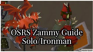 OSRS ZamorakKril Tsutsaroth Solo Boss Guide Ironman [upl. by Naved]