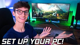 What To Do AFTER Youve Built Your Gaming PC 😀 How To Setup Your Gaming PC Build 2020 [upl. by Adnohsek]