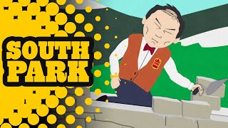 City Wok Guy Builds a Great Wall  SOUTH PARK [upl. by Tecla]