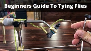 A Beginners Guide To Getting Started With Fly Tying Flies [upl. by Auqeenahs]