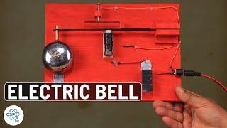 How to Make Electric Bell from Recyclable Objects at home  DIY [upl. by Gilda]