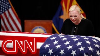 McCain family bids tearful farewell [upl. by Tarr]