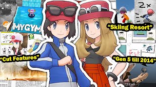 A Deep Dive Into Pokemon X and Ys Scrapped Content [upl. by Marozik916]