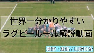 世界一分かりやすいラグビールール解説動画 [upl. by Epps]