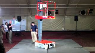 Product Review Skyjack SJ12 Elevated Work Platform [upl. by Erkan]