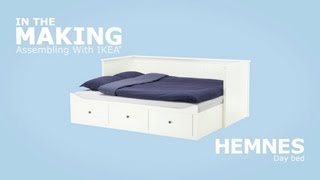 IKEA HEMNES Daybed Assembly Instructions [upl. by Eeniffar]