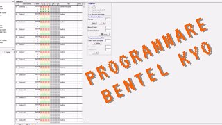 Bentel Security Suite PROGRAMMAZIONE KYO E NORMA [upl. by Galen]