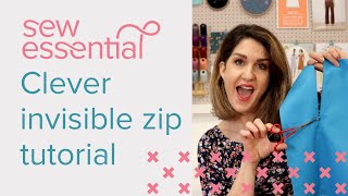 Super clever invisible zip trick [upl. by Ilojne325]