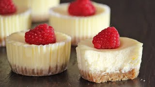 Classic Mini Cheesecake in 15 Minutes  How Tasty Channel [upl. by Bryant447]