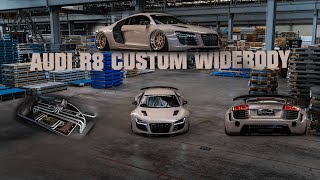 Audi R8 Custom Widebody [upl. by Zachar462]