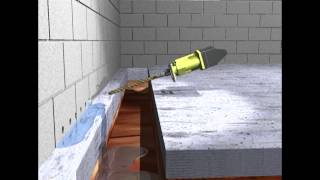 Basement Waterproofing  The Solution Animation [upl. by Eillim]