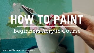 Beginners Acrylic Painting Course [upl. by Laverna392]