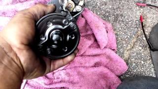 how to replace starter from 2002 ford explorer [upl. by Ttiwed954]