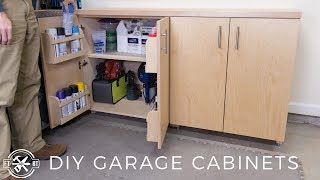 DIY Garage Cabinets for Shop Organization [upl. by Weld]