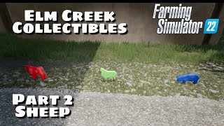 Elm Creek Collectibles  Part 2 Sheep  Farming Simulator 22 [upl. by Ahsilav373]