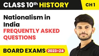 Frequently asked Questions  Nationalism in India Class 10 History Chapter 2  202324 CBSE [upl. by Ninaj]