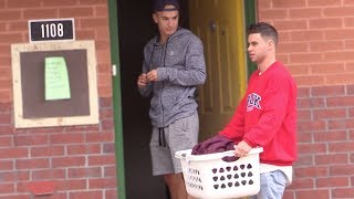 Moving Into University Dorms Prank [upl. by Ytsirhk]