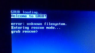 How to Fix Grub Rescue on Kali linux and Other Linux [upl. by Dwan]